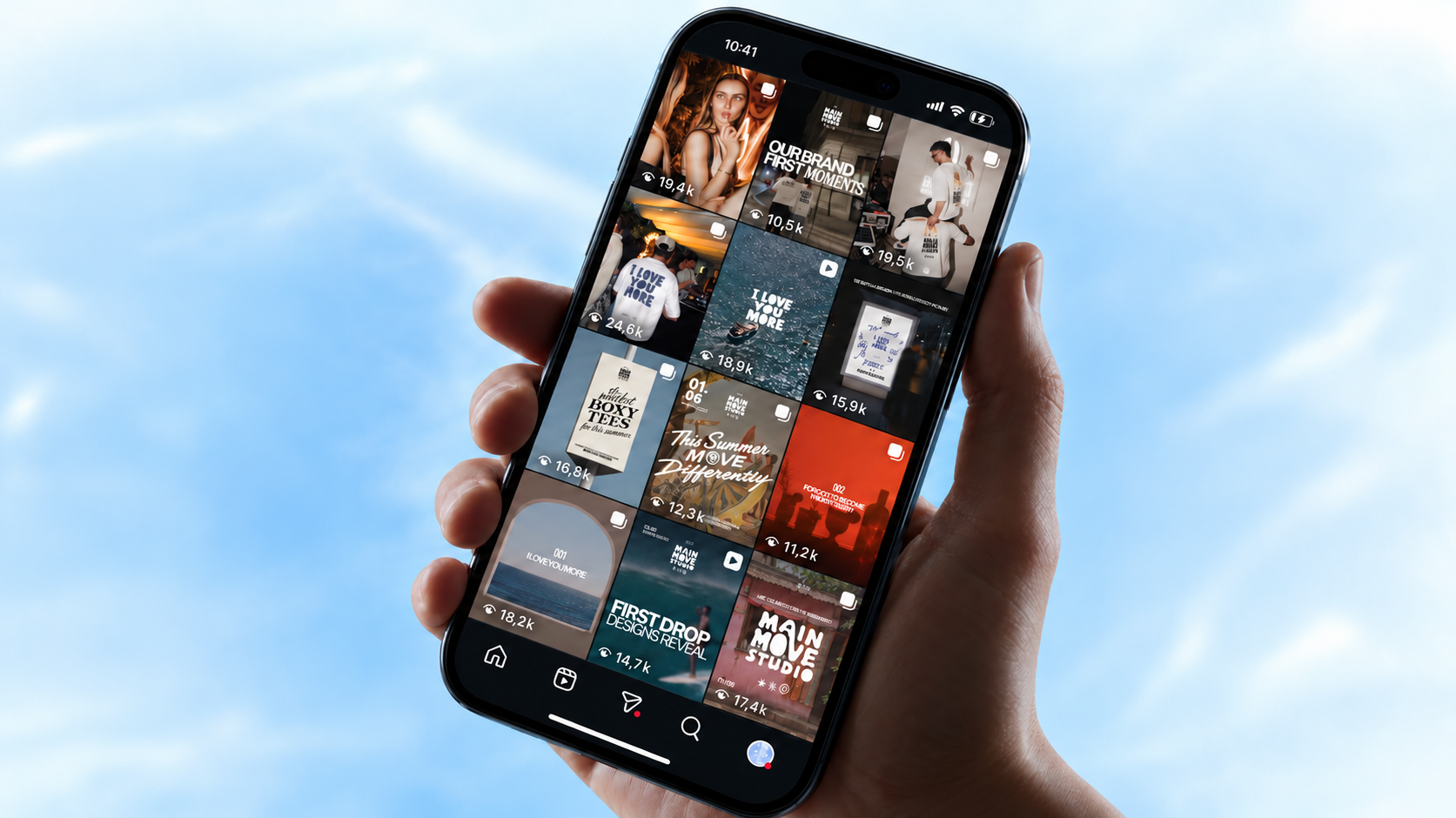 Social media design by RAIO Studio